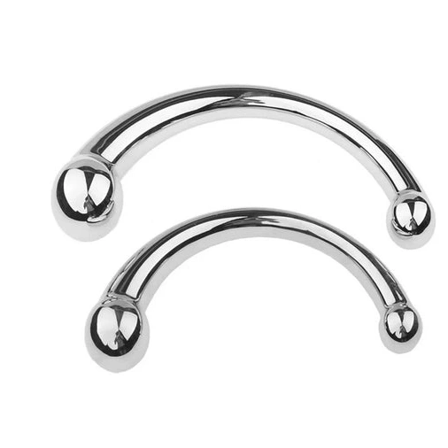 5858 Anal Stainless Hook Steel Elegant Double Ended 0317